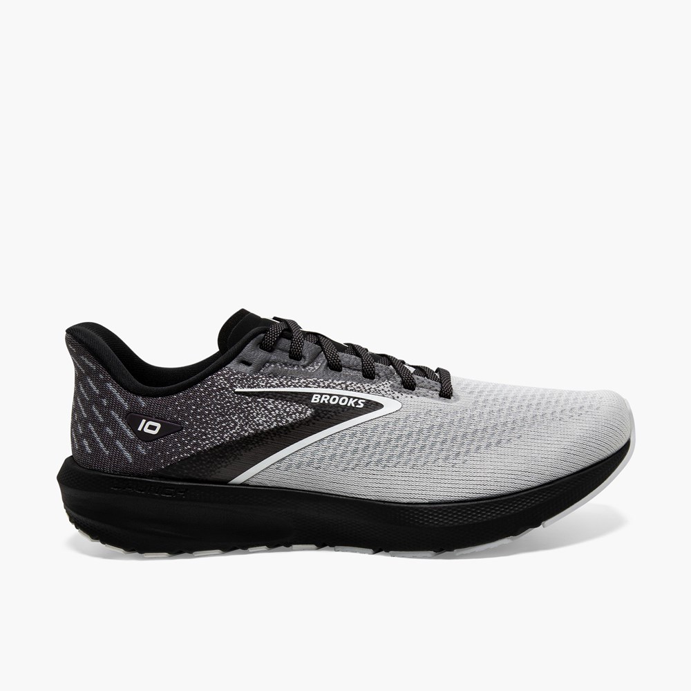 Chaussures Running Route Brooks Launch 10 Bleu Noir Orange Homme | NWL-8388373